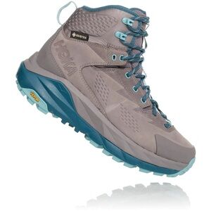 Hoka Women's Taupe and Teal Sky Kaha Hiking Boots 391/3